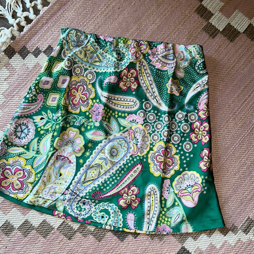 NWT Nasty Gal paisley skirt